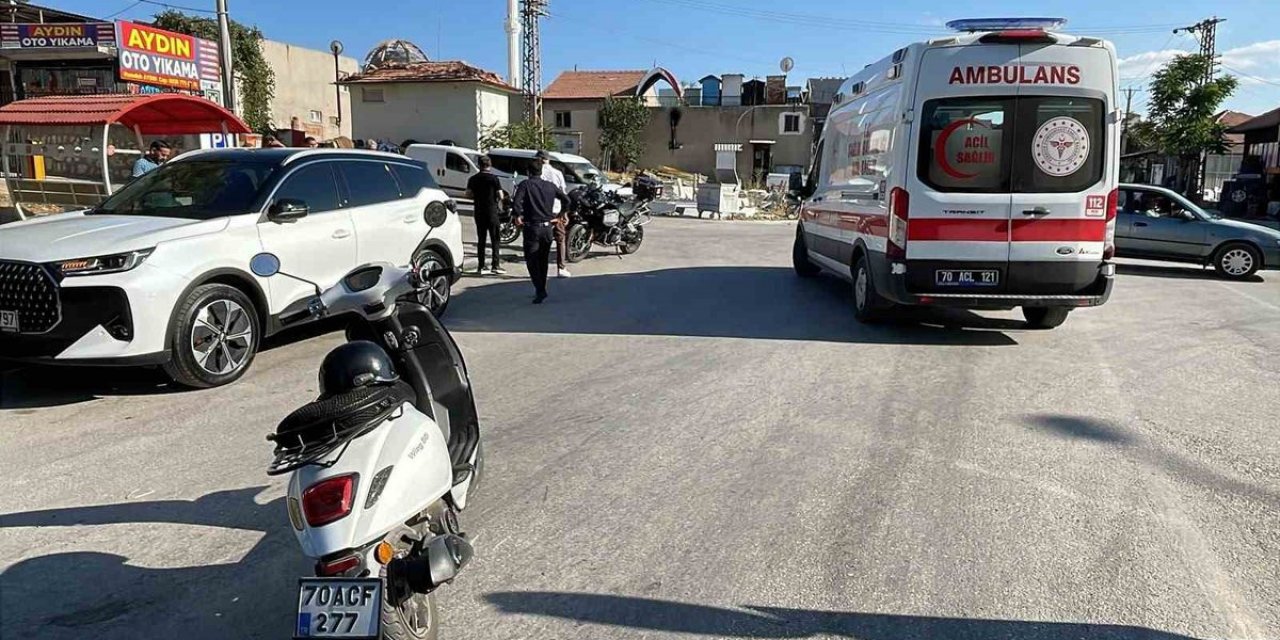 Karaman'da Trafik Kazası: 1 Yaralı