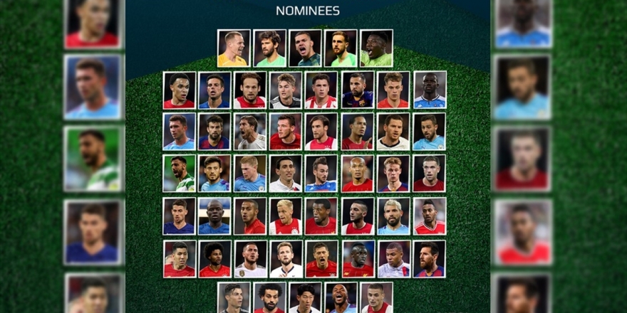 UEFA Yılın 11'i İçin Aday Oyuncuları Oylamaya Sundu