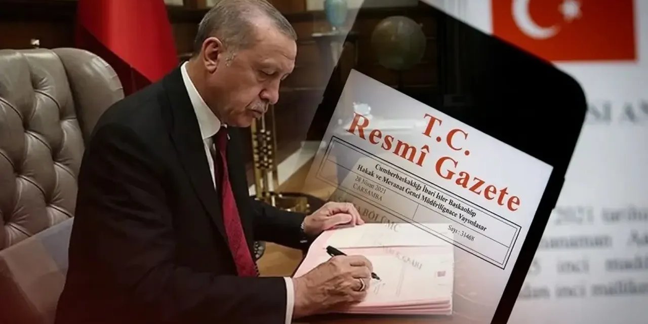 Cumhurbaşkanı Erdoğan'dan Çok Sayıda Atama Ve Görevden Alma Kararı