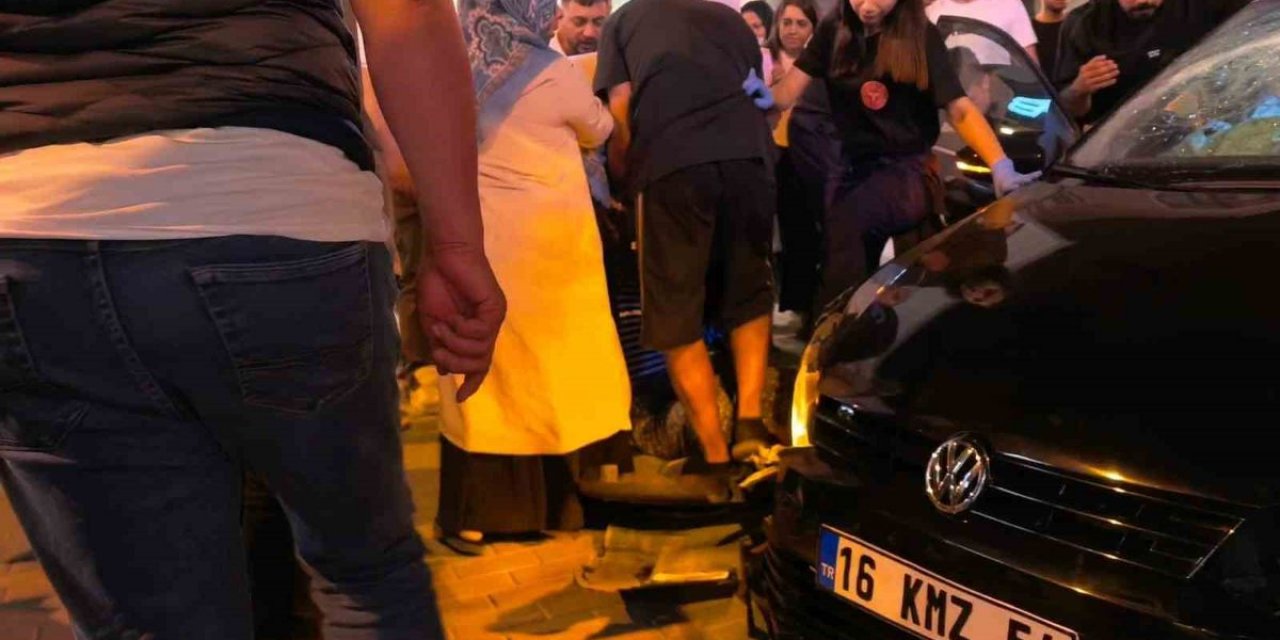 İnegöl'de Feci Kaza: Sürücü Yaralandı, Anne Fenalık Geçirdi