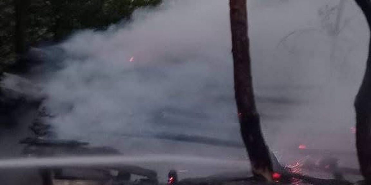 Hatay'da Bahçe Yangını Kontrol Altına Alındı
