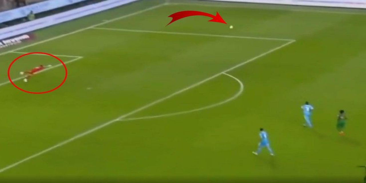 Amedspor-Erzurumspor Maçına Damga Vuran Pozisyon