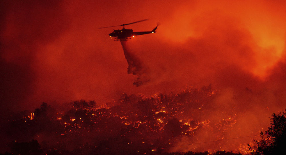 Kaliforniya'daki orman yangını büyüyor