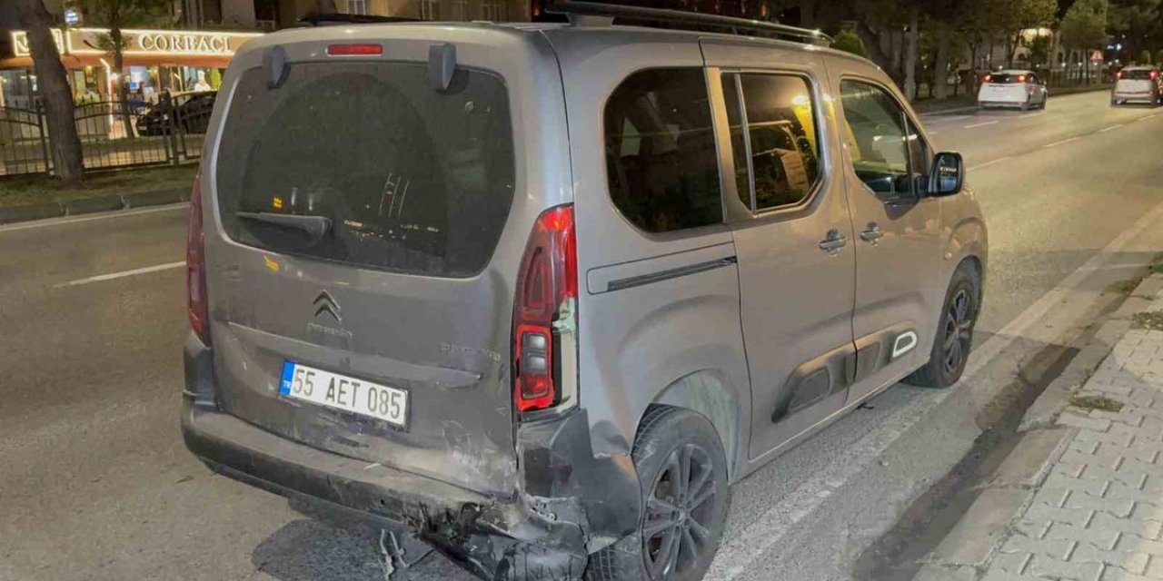 Samsun'da Zincirleme Kaza: 1 Yaralı