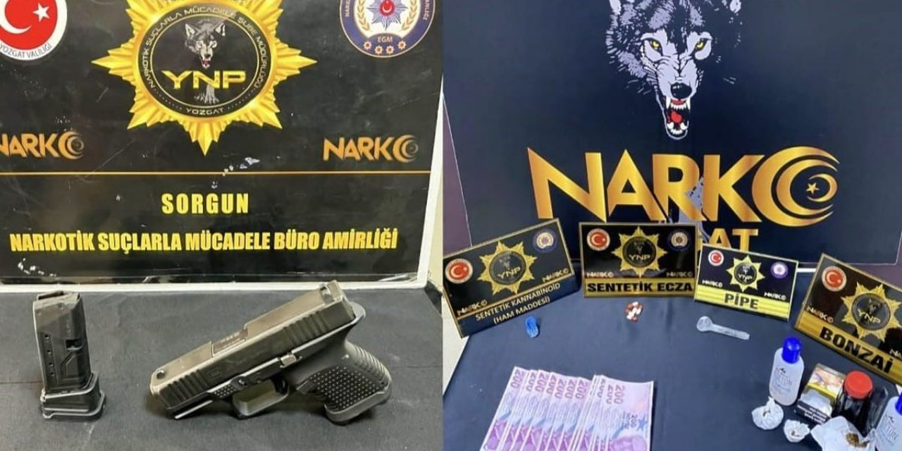 Yozgat'ta Uyuşturucu Operasyonu: 4 Gözaltı