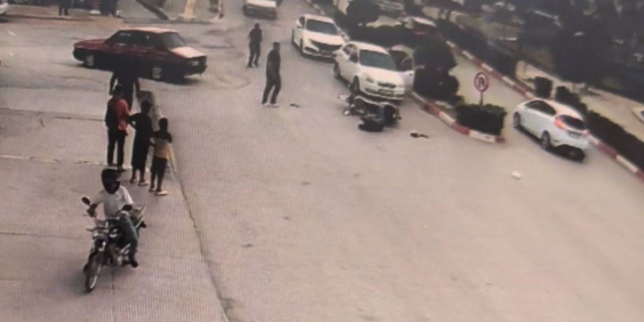 Kadirli'de Motosiklet Kazası