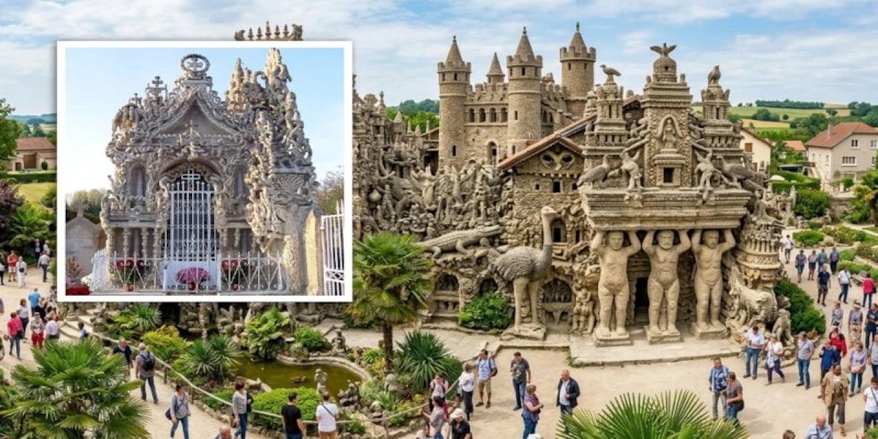 Gittiği Her Yerden Taş Topladı, Kendi Sarayını Yaptı: Şimdi Turistlerin Uğrak Noktası
