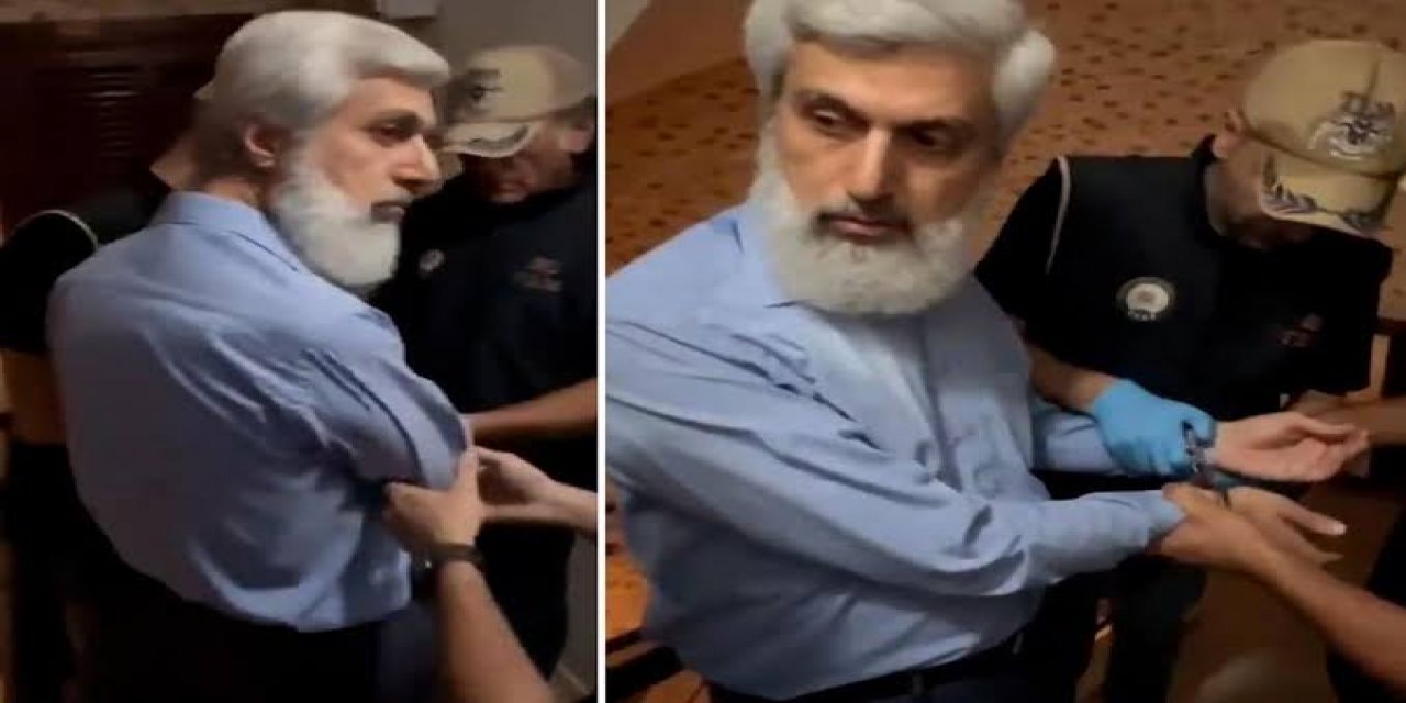Alparslan Kuytul’a Kelepçe Takıldığı An! Yüz İfadesi De Sözleri De Bomba