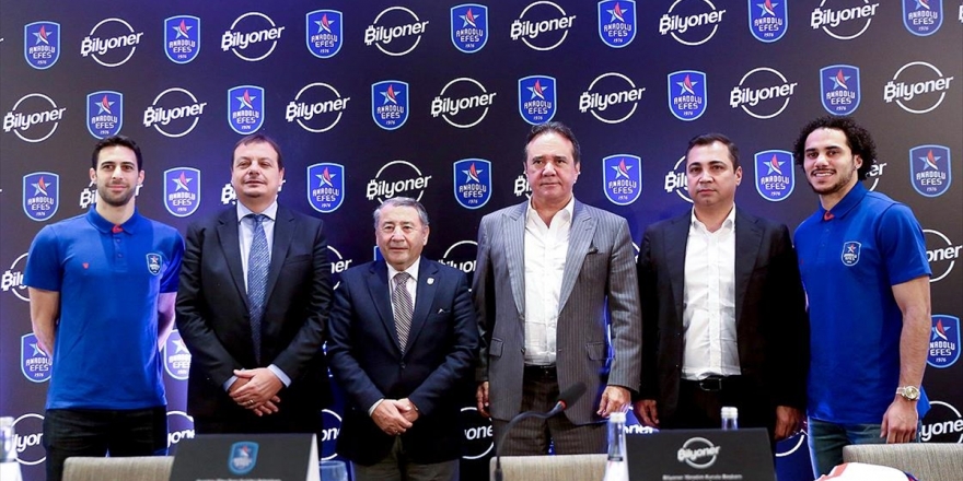 Anadolu Efes'in Forma Sırt Sponsoru Bilyoner Oldu