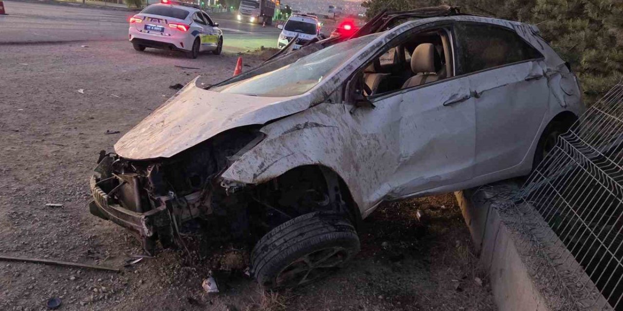 Elmadağ'da Trafik Kazası: 1 Ölü, 1 Yaralı