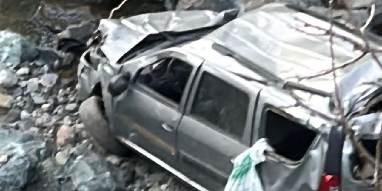 Osmaniye'de Uçurumdan Düşen Otomobilde 1 Ölü, 1 Yaralı