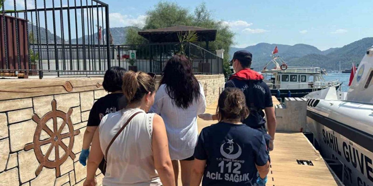 Dalaman'da Yaralanan Vatandaş Tahliye Edildi