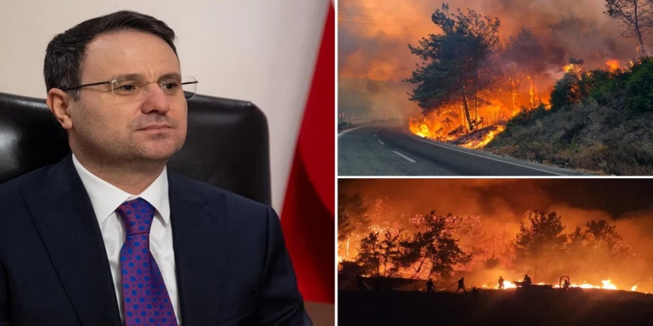 Bakan Gürlek, Orman Yangınlarındaki Adli Bilançoyu Açıkladı: Yeşil Vatan'a Kasteden 12 Şüpheli Tutuklandı