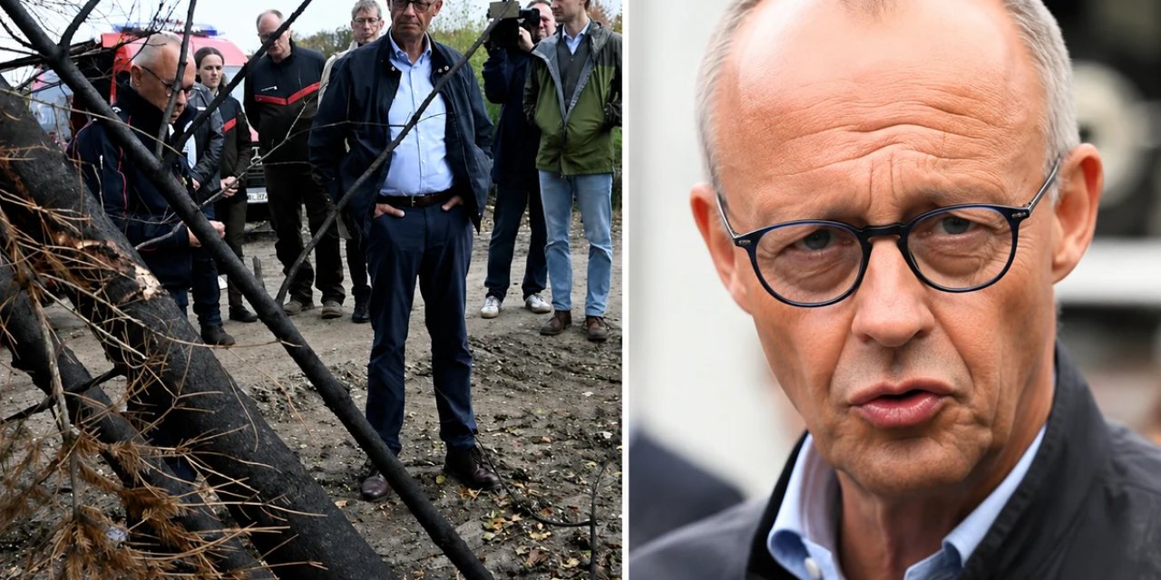 Tatilden Dönen Merz, Yangın Bölgesinde Protestoyla Karşılandı