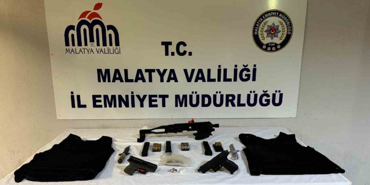 Malatya'da Operasyon: 4 Şahıs Yakalandı