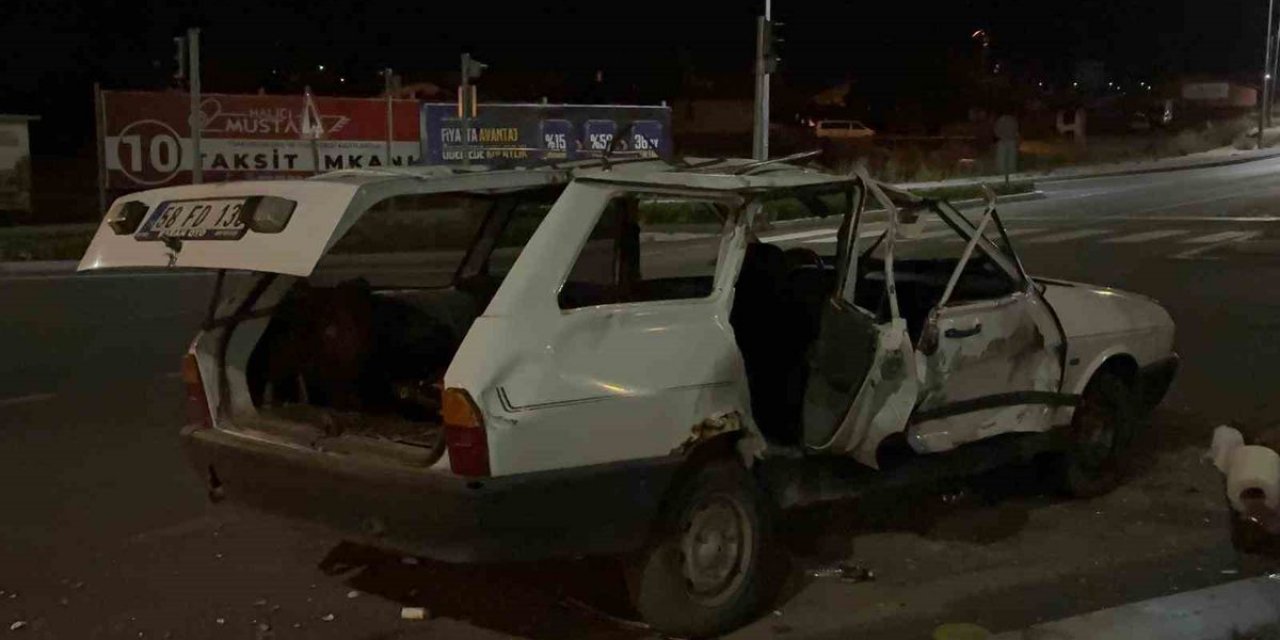 Kayseri'de Trafik Kazası: 4 Yaralı