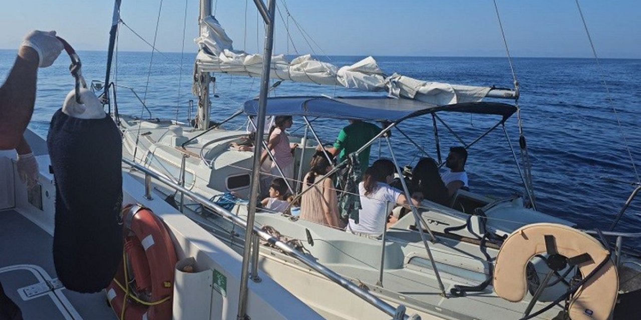 Didim'de Yelkenli Tekne Operasyonu