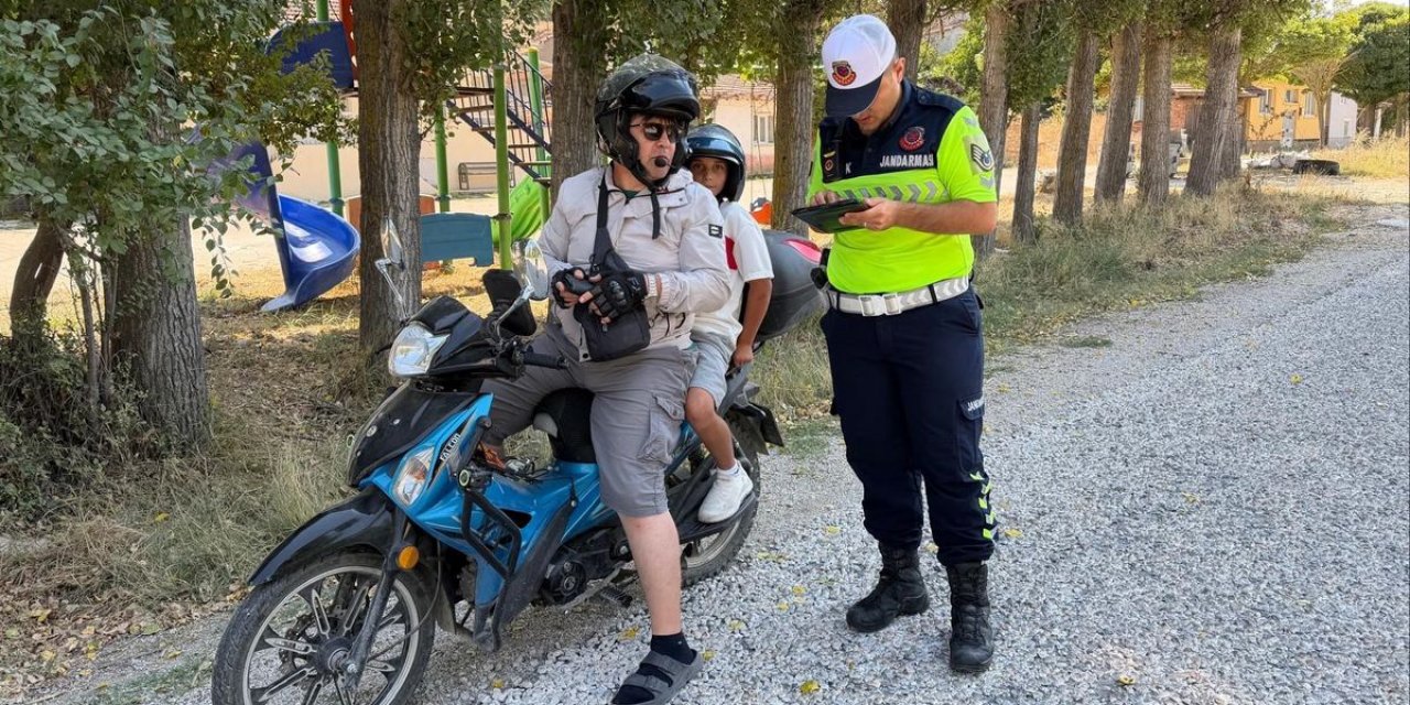 Bozüyük'te Motosikletlere Güvenli Sürüş Eğitimi