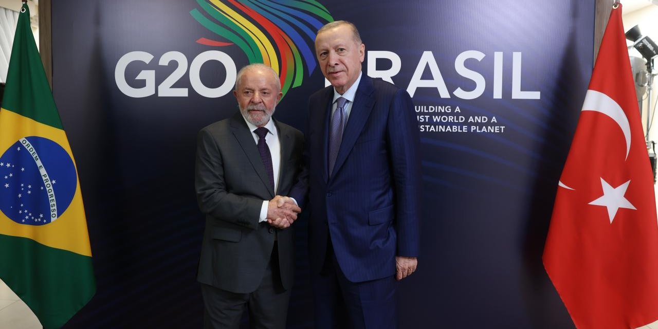 Cumhurbaşkanı Erdoğan Brezilya Devlet Başkanı Silva İle Görüştü