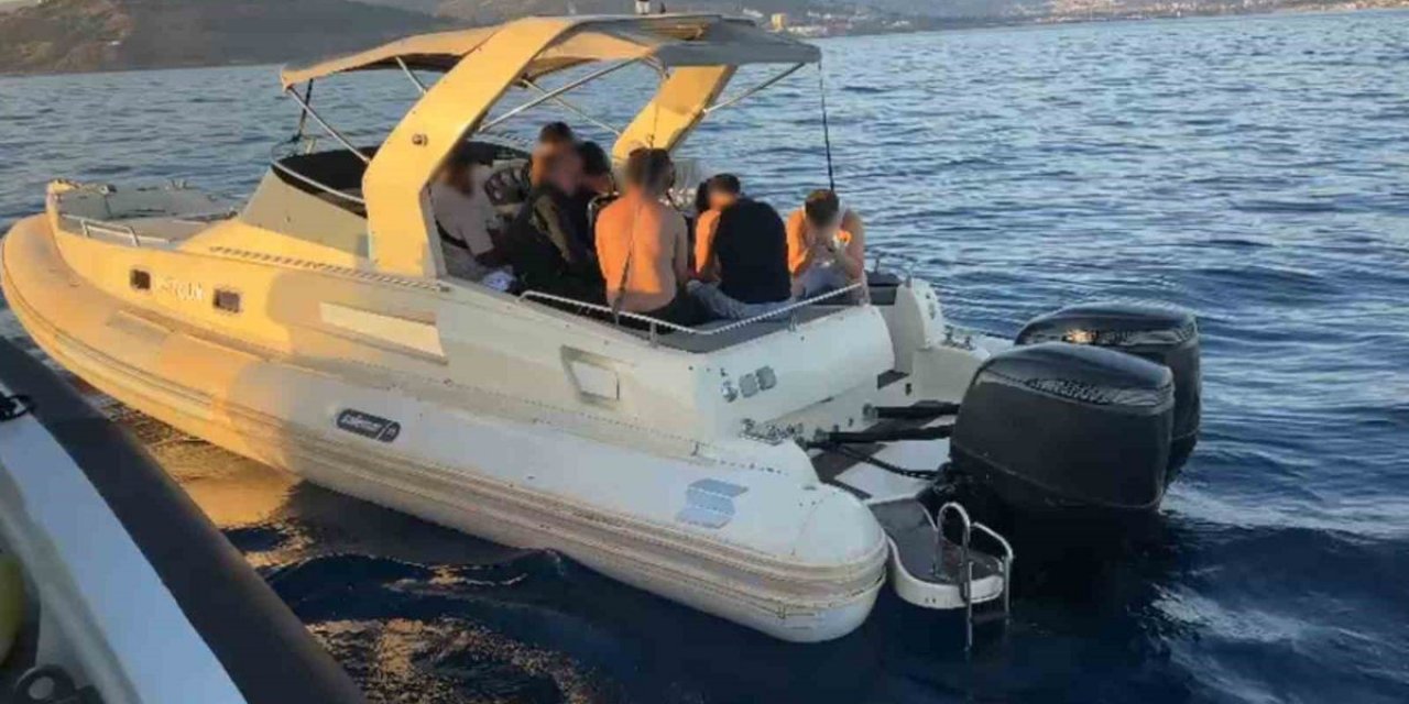 Ege'de 44 Düzensiz Göçmen Yakalandı