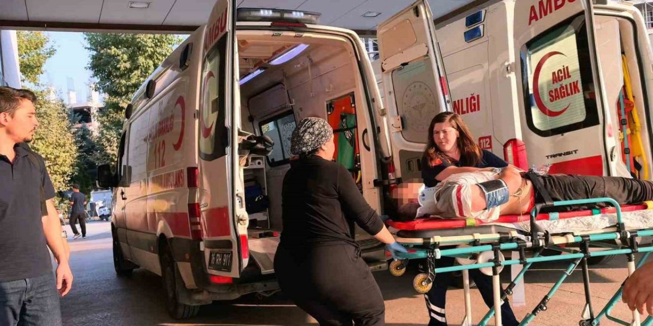 İnegöl'de Zincirleme Kaza: 4 Yaralı