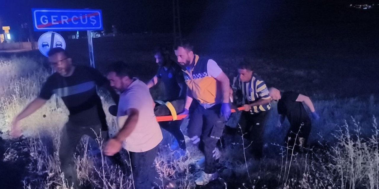 Gercüş'te Pikap Takla Attı: 2 Yaralı
