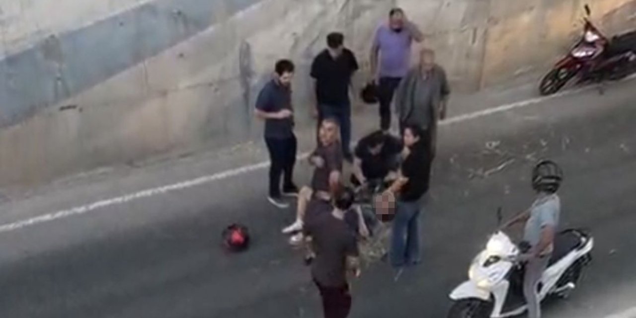 Adıyaman'da Motosiklet Kazası