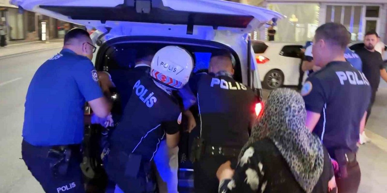 Aksaray'da İlginç Aile Kavgası