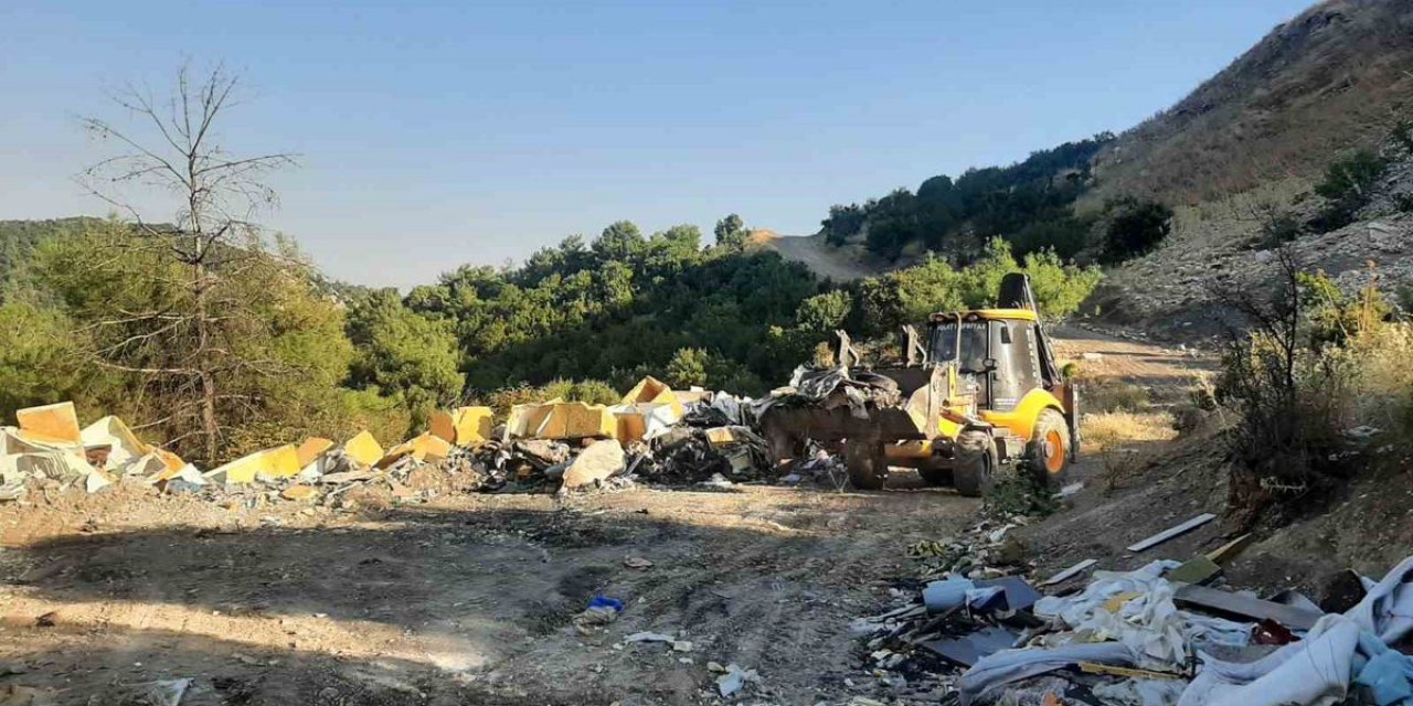 Orman Sahasına Atık Döken Şahsa Ceza