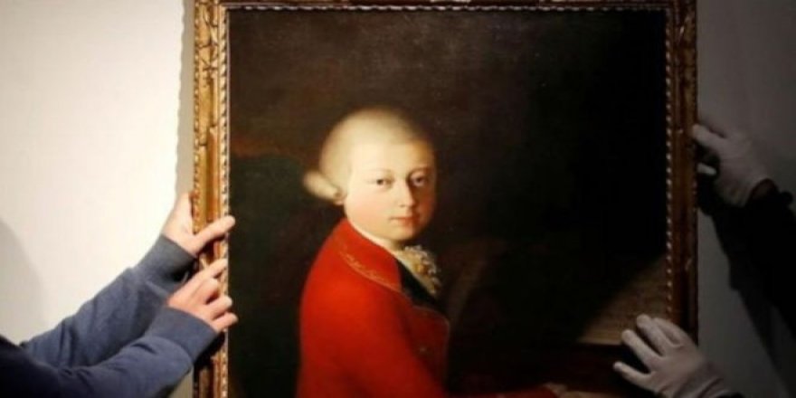 Mozart'ın çocukluk portresi 4 milyon euroya satıldı
