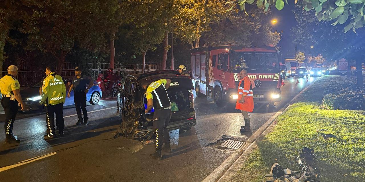 İstanbul'da Sahil Yolunda Kaza: 3 Yaralı