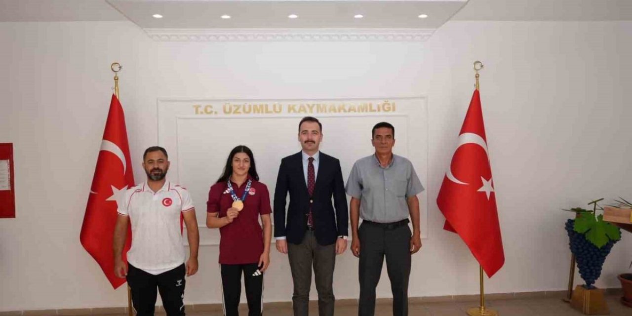 Elvira Süleyman Kamaloğlu'ndan Kaymakam'a Ziyaret