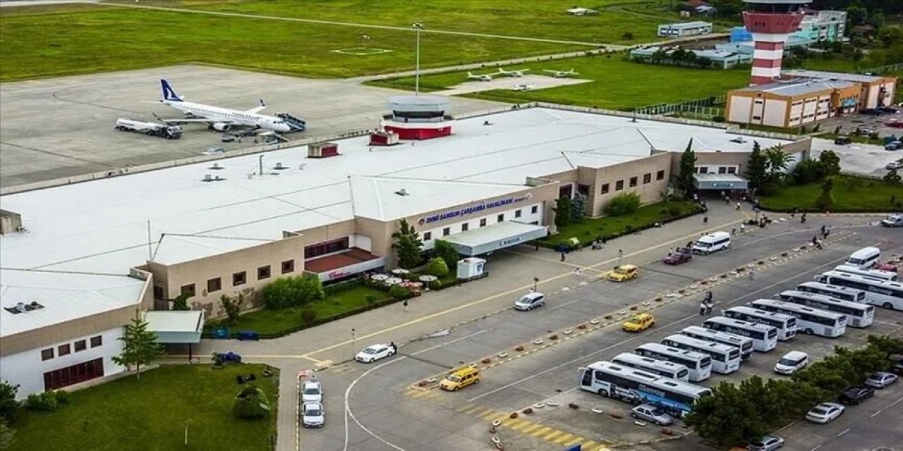 Samsun Çarşamba Havalimanının Yolcu Kapasitesi 3 Milyona Çıkacak