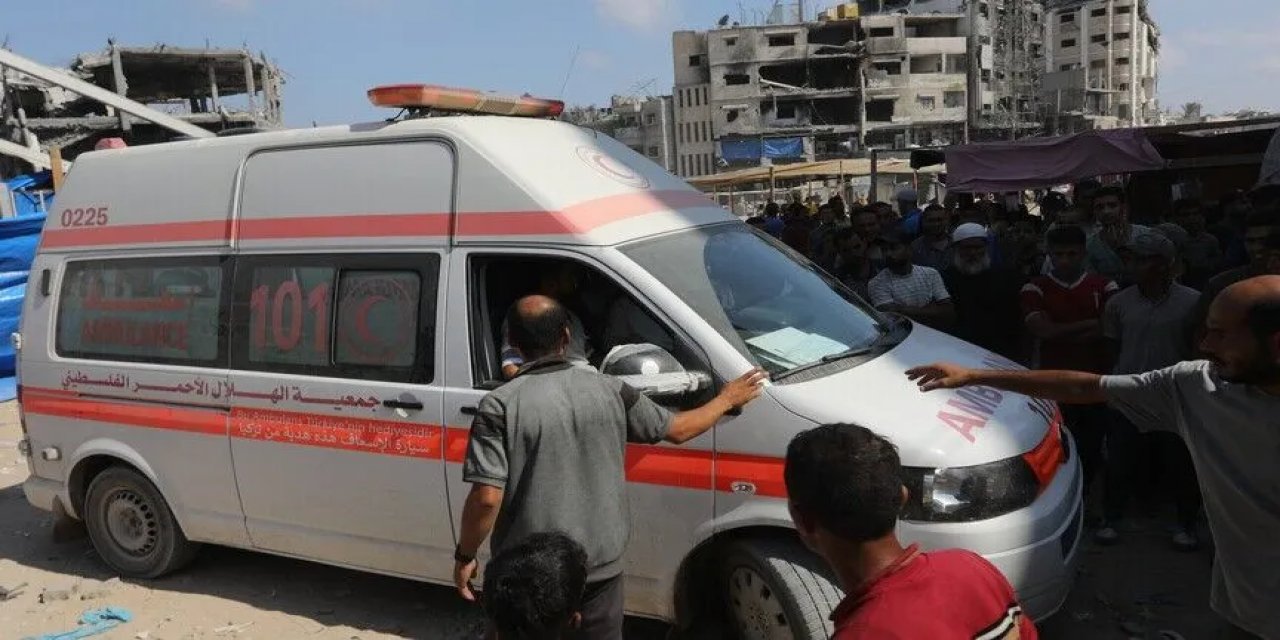 İsrail Ordusunun Gazze'de Filistinlilere Açtığı Ateş Sonucu Yaşlı Bir Kadın Yaralandı