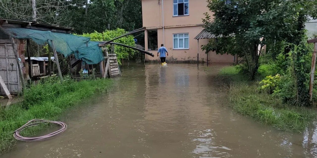 Samsun'da Tarım İşçilerini Vuran Sel