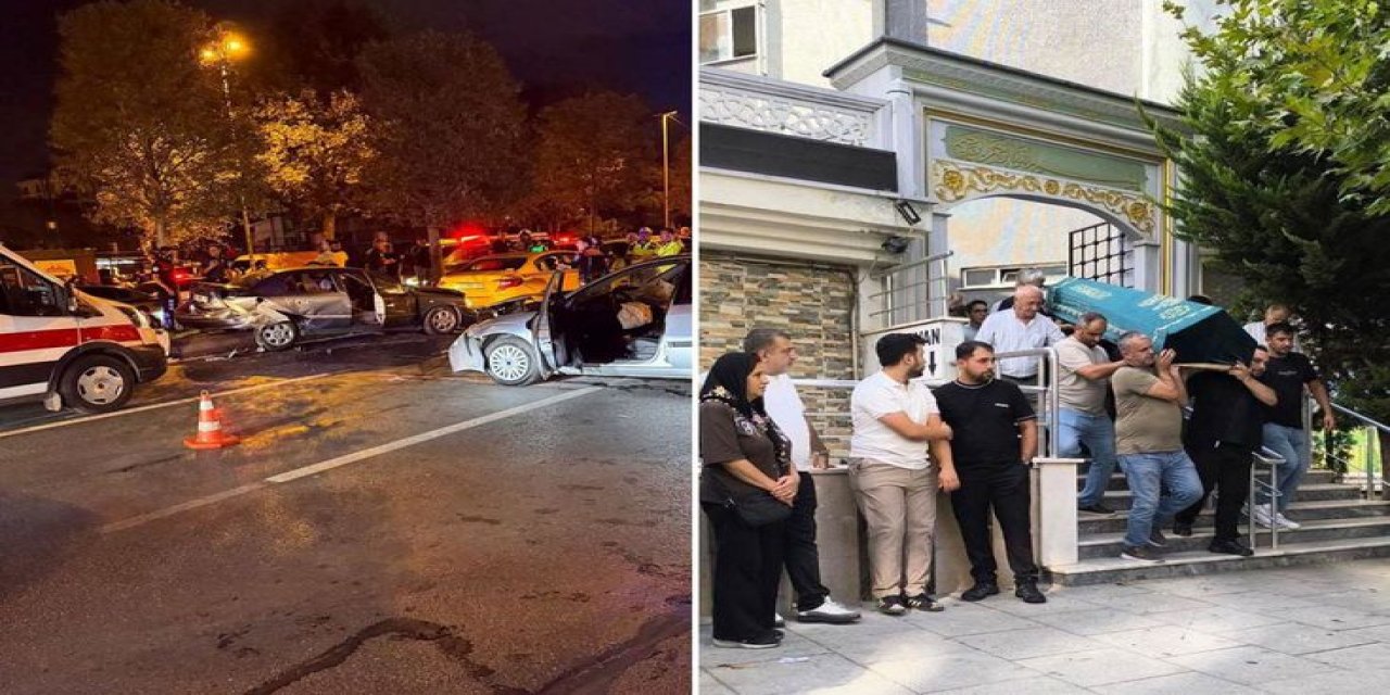 4 Araç Birbirine Girdi! Zincirleme Kazadan Acı Haber Geldi