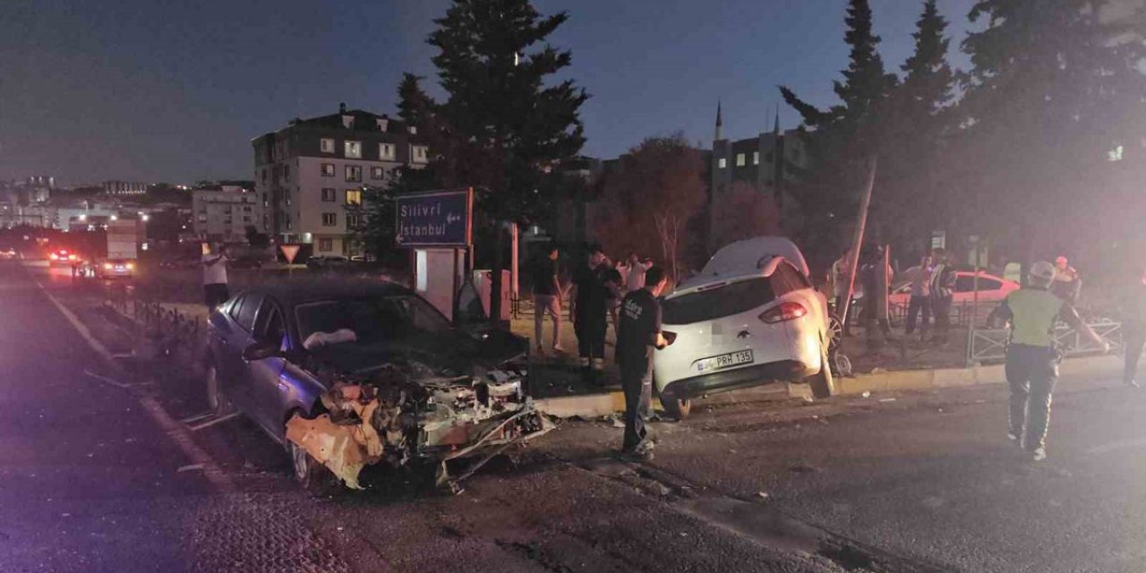 Çerkezköy'de Kaza: 6 Yaralı