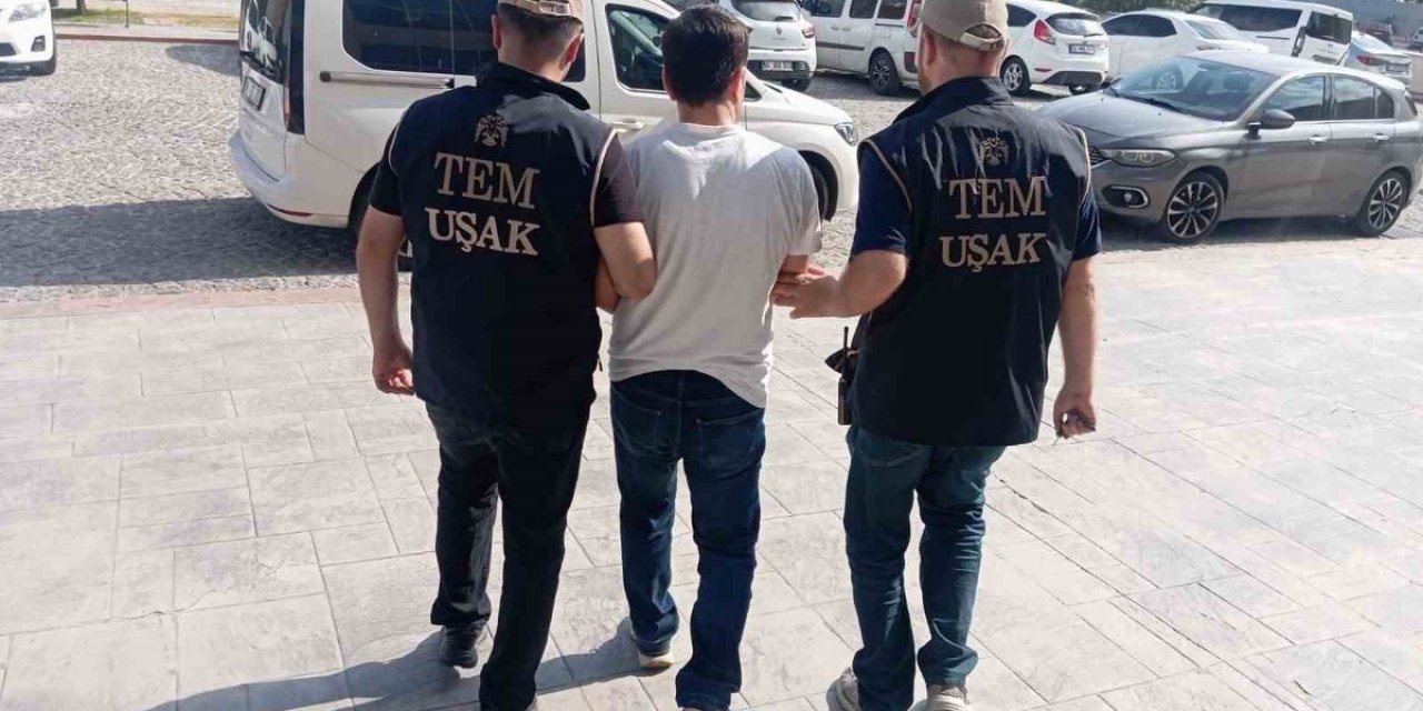 Uşak'ta FETÖ Üyeliğinden 6 Yıl 10 Ay Kesinleşmiş Hapis Cezası Bulunan Hükümlü Yakalandı