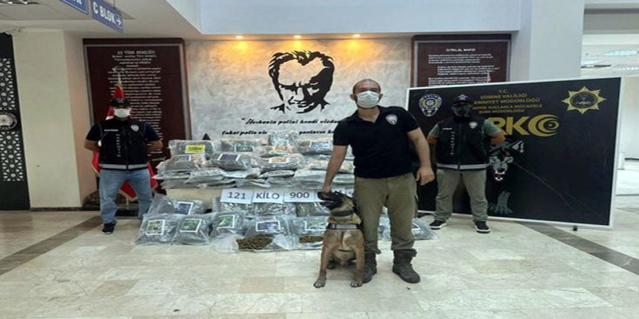 Hamzabeyli’de TIR’da 121 Kilo 900 Gram Skunk Ele Geçirildi