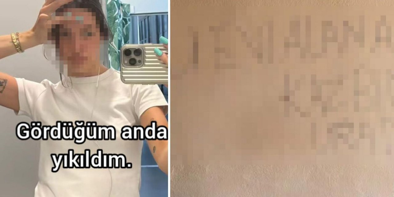 Müşteri Götürdüğü Evin Duvarındaki Yazıyı Gören Emlakçı Yıkıldı