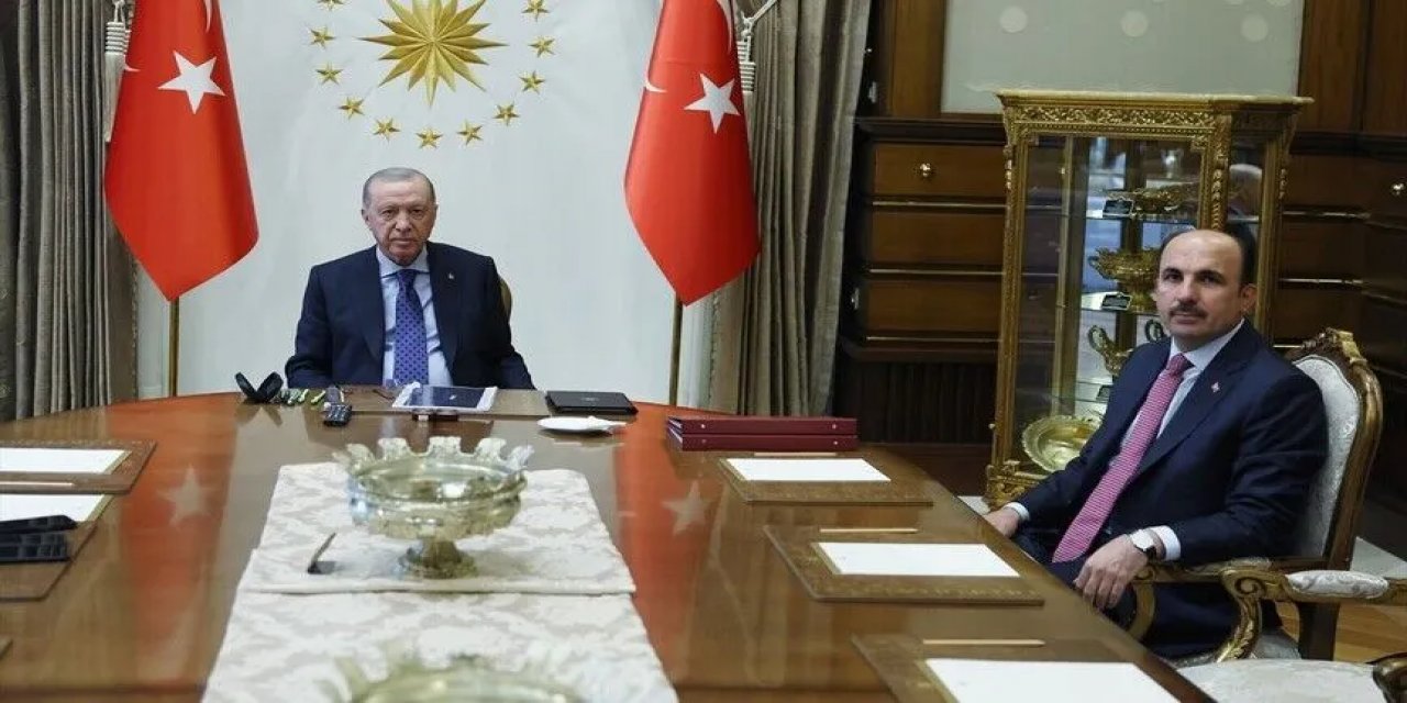 Cumhurbaşkanı Erdoğan, Konya Büyükşehir Belediye Başkanı Altay'ı Kabul Etti
