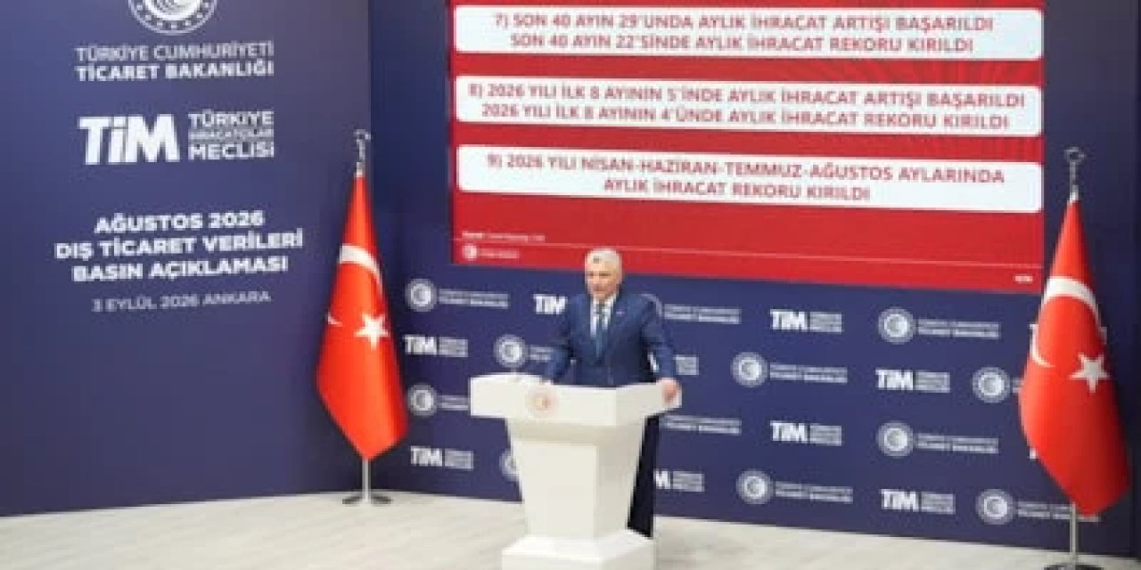 Ömer Bolat: İhracatta Cumhuriyet Tarihinin Rekoru Kırıldı