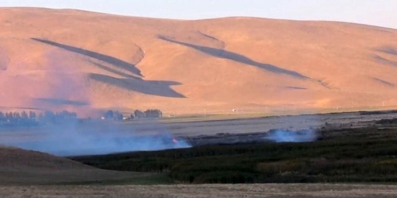 Van Özalp'teki Çırak Sazlığı'nda Yangın, 300 Dönümlük Alanı Küle Çevirdi