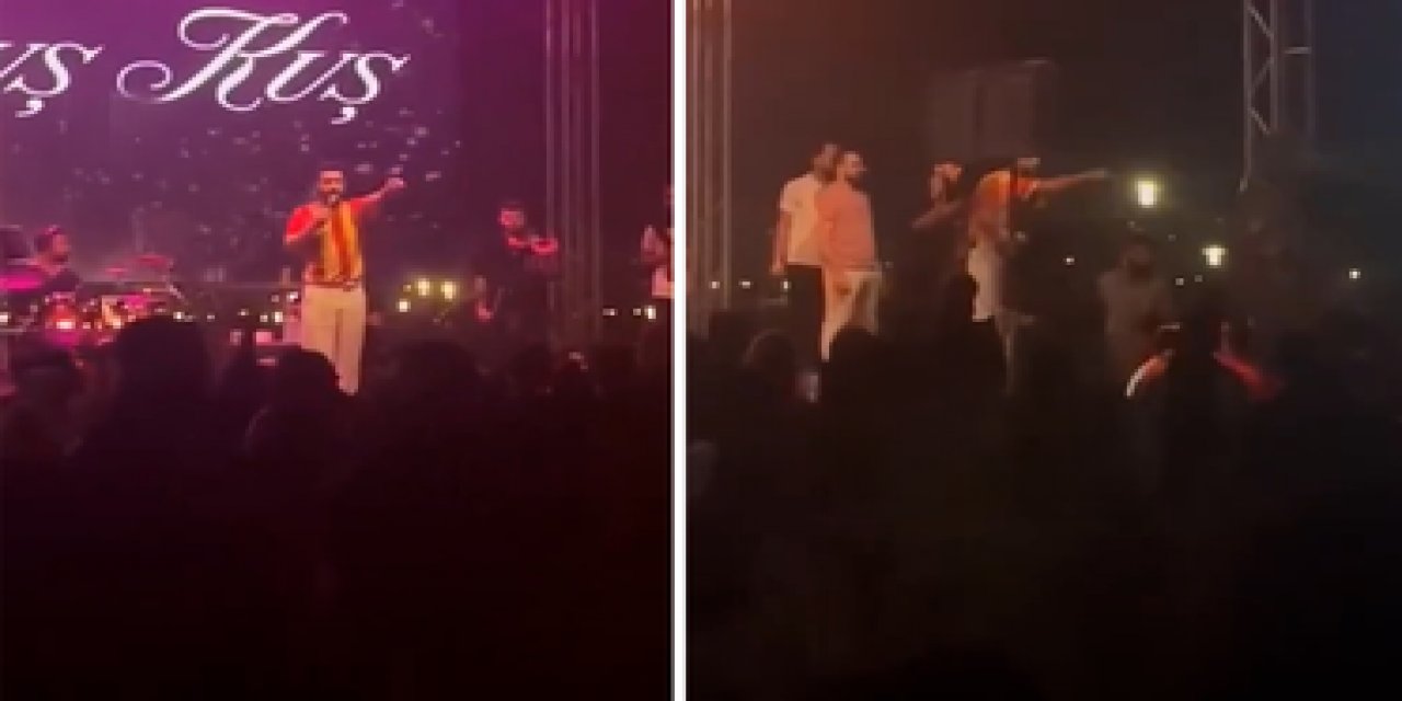 Konserde Tansiyon Yükseldi! Ünlü Şarkıcı Sahneyi Terk Edince Arbede Çıktı