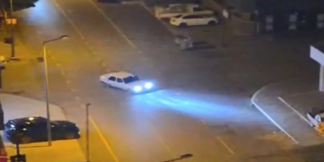 Mersin'de Trafikte Drift Pahalıya Patladı: 555 Bin Lira Ceza
