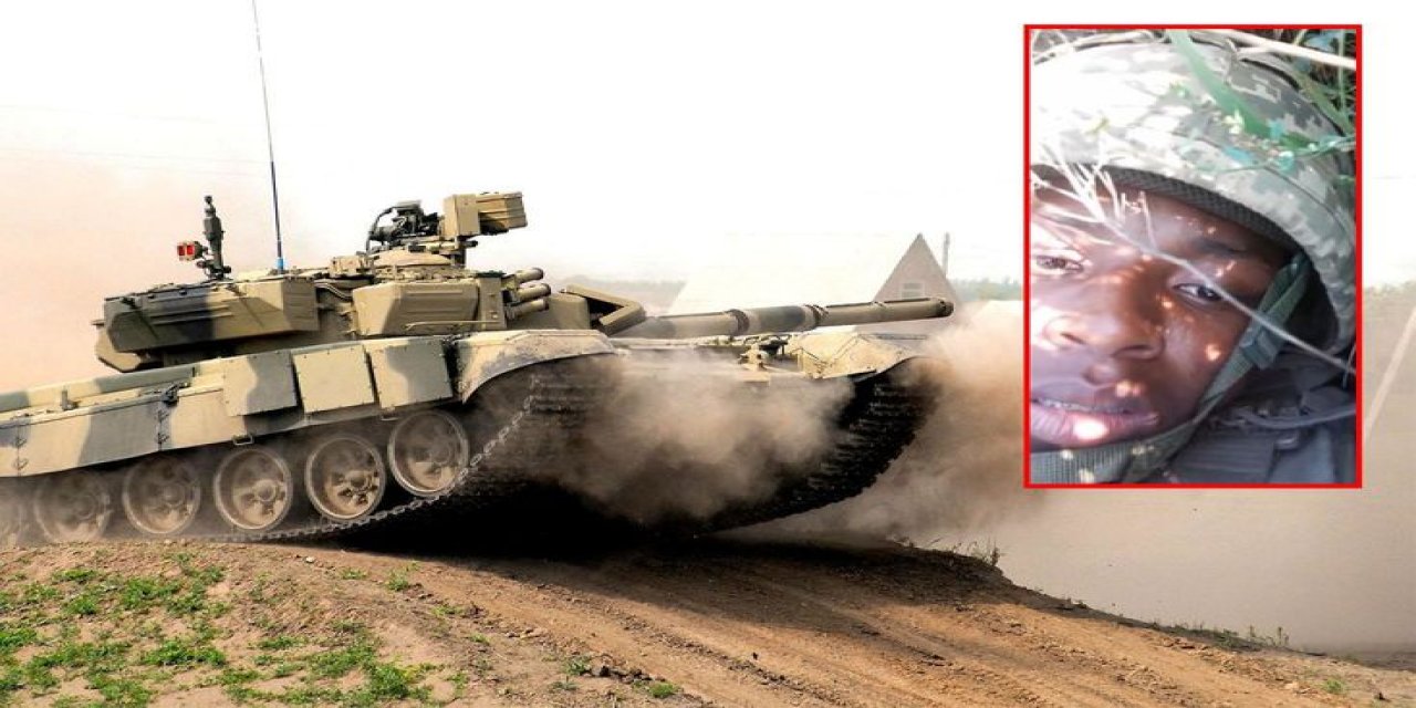 Üzerinden Geçen Tankı Böyle Kaydetti