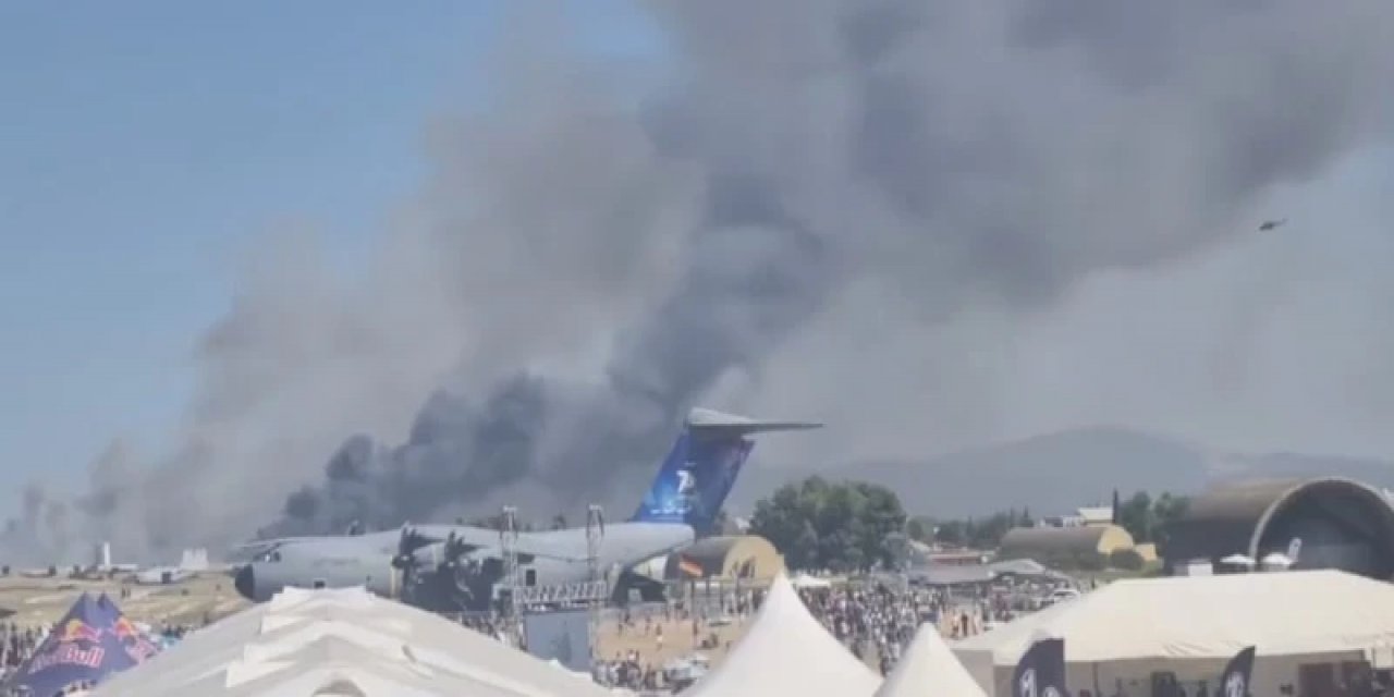 Yunanistan'da F-4 Savaş Uçağı Düştü