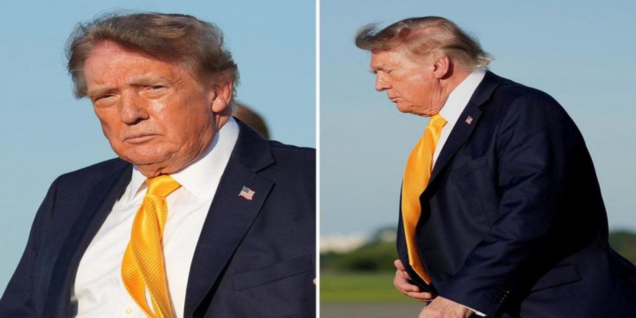 Trump'ın Saçları Yine Gündemde! Yıllardır Süren Tartışmaya Noktayı Koydu