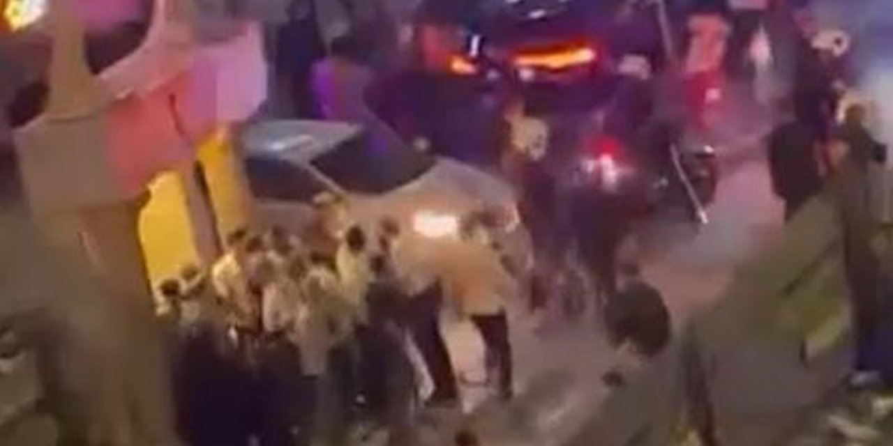 Küçükçekmece'de Düğün Salonunda Kavga Sokağa Taştı, Polis Tarafları Ayırdı