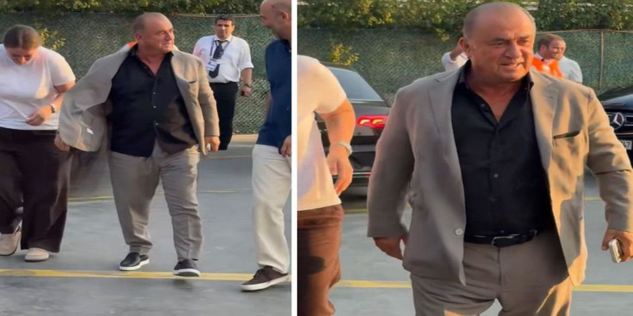 Fatih Terim Finalde Filenin Sultanları'nı Yalnız Bırakmadı